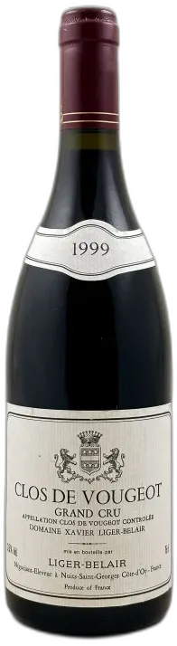 photo du vin Xavier Liger Belair Clos Vougeot