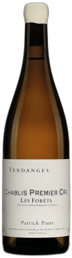 vue du vin Chablis Aoc Premier Cru les Forêts Patrick Piuze 2023