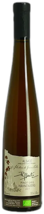 illustration du vin Hahnenberg Heitz Pinot Gris Sélection de Grains Nobles Bio