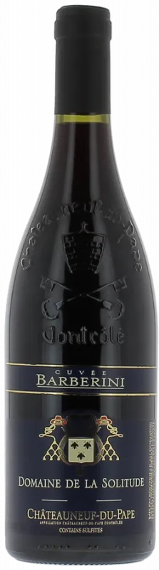 vue du vin Châteauneuf du Pape Barberini Solitude
