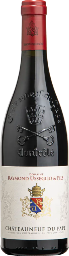 image du vin Châteauneuf-du-Pape Domaine Raymond Usseglio Rouge 2023