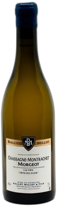 photo du vin Ballot Millot Chassagne-Montrachet 1er Cru Morgeot Tête de Clos