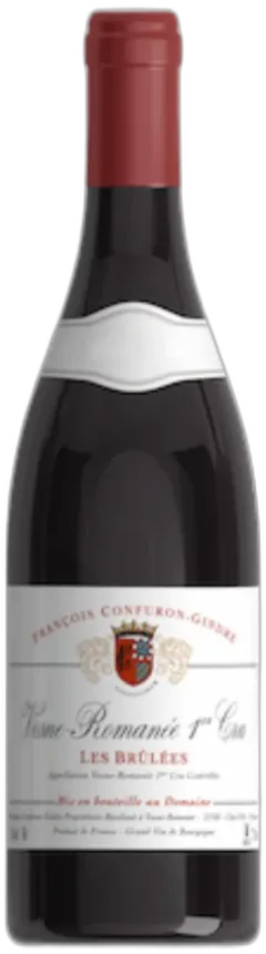 vue du vin François Confuron Gindre Vosne Romanée 1er Cru les Brulées