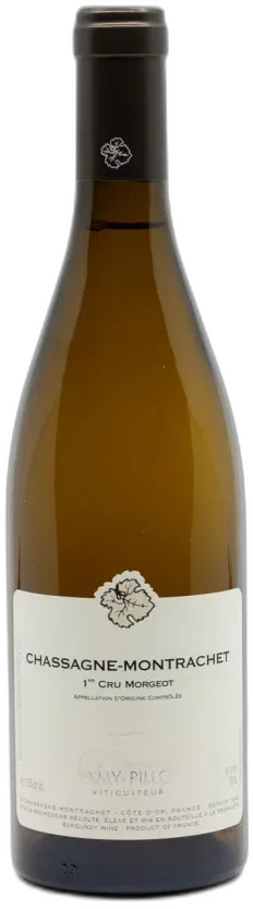 vue du vin Lamy-Pillot Chassagne-Montrachet 1er Cru Morgeot