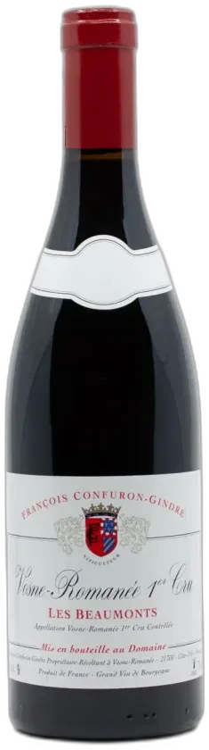image du vin François Confuron Gindre Vosne Romanée 1er Cru les Beaumonts