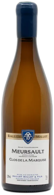 photo du vin Ballot Millot Meursault Clos de la Marquise 2023