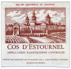 capture du vin Cos d'Estournel