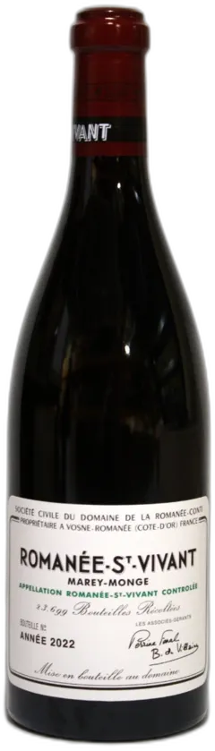 photo Dom de la Romanee Conti Romanee Saint Vivant Grand Cru