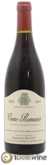 photo Vosne-Romanée Emmanuel Rouget 2005