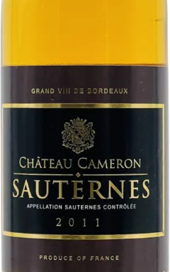 photo du vin Château Cameron