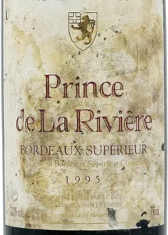 photo du vin Prince de la Rivière