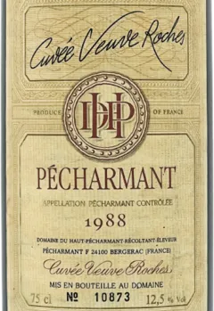 illustration du vin Domaine du Haut-Pécharmant