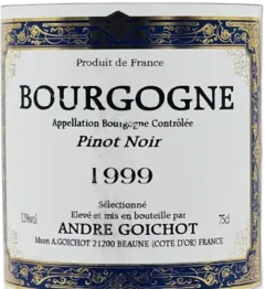 photos du vin Maison André Goichot