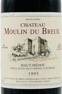 photo du vin Château Moulin du Breuil