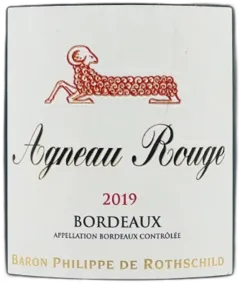 photo du vin Agneau Rouge Baron Philippe de Rothschild