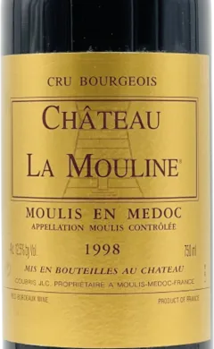 photo du vin Château la Mouline