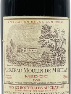 image du vin Château Moulin de Meillan