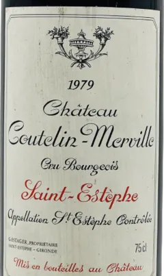 photo du vin Château Coutelin-Merville