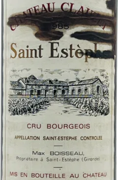 photo du vin Château Clauzet