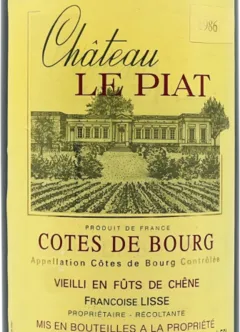 image du vin Château le Piat