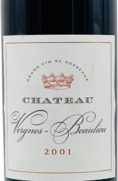 photo du vin Château Vergnes-Beaulieu