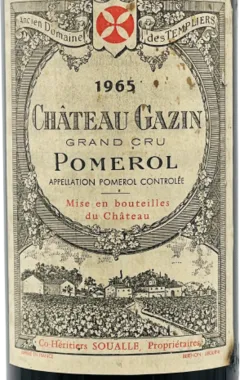 photo du vin Château Gazin