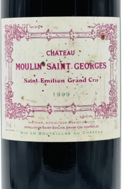 image du vin Château Moulin Saint-Georges
