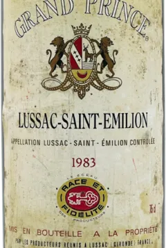 photo du vin Grand Prince