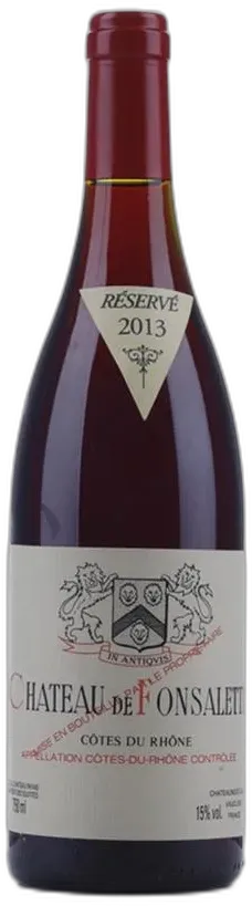 photo du vin Chateau de Fonsalette