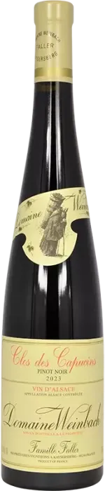 photo du vin Weinbach Pinot Noir Clos des Capucins 2023