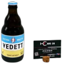 capture du vin Vedett Extra Belgique