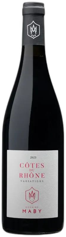 photo du vin Domaine Maby "Variation" Côtes du Rhône Aop 2023 Rouge