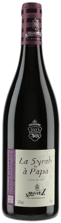 illustration du vin la Syrah à Papa