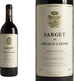 photo Sarget de Gruaud-Larose 2006 Rouge, Second Vin du Château Gruaud-Larose