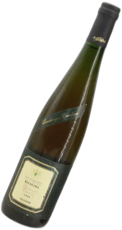 capture du vin Riesling Grand Cru Vendanges Tardives 1990 Adam