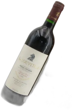 illustration du vin le Louvetier 1996 Pessac Léognan. Lurton