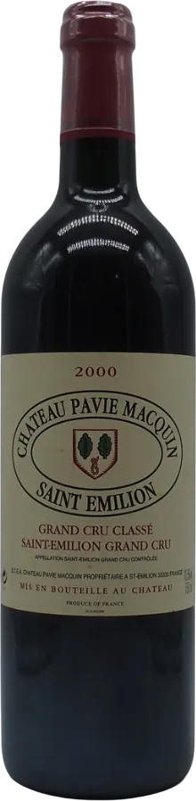 photo du vin Château Pavie Macquin