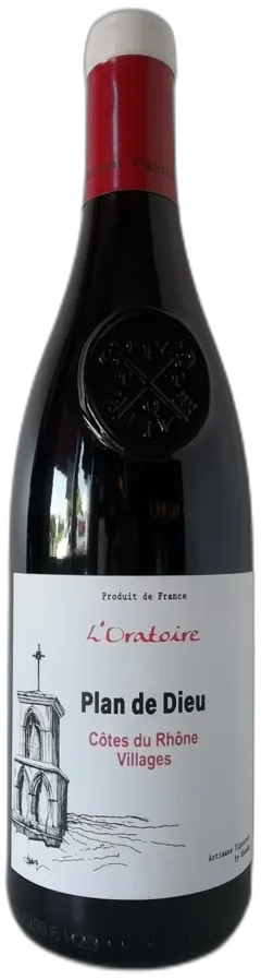 photo du vin Côtes du Rhône Village Plan de Dieu l’Oratoire Rhonea