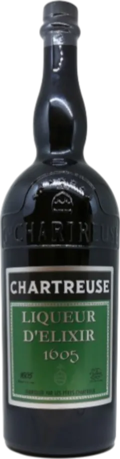 photo Chartreuse Verte Liqueur d'Elixir 1605 Jeroboam