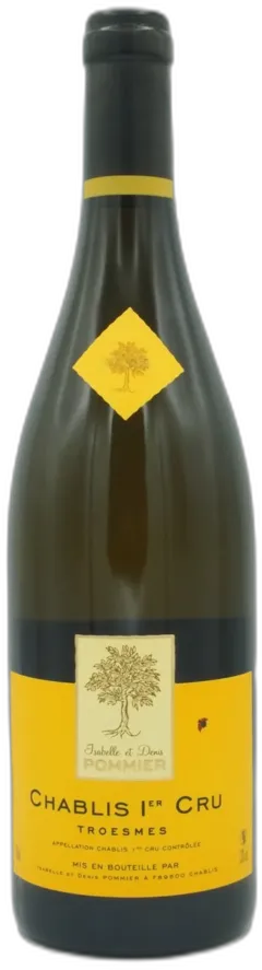 photo du vin Isabelle & Denis Pommier Aoc Chablis 1er Cru "Troesmes" 2022