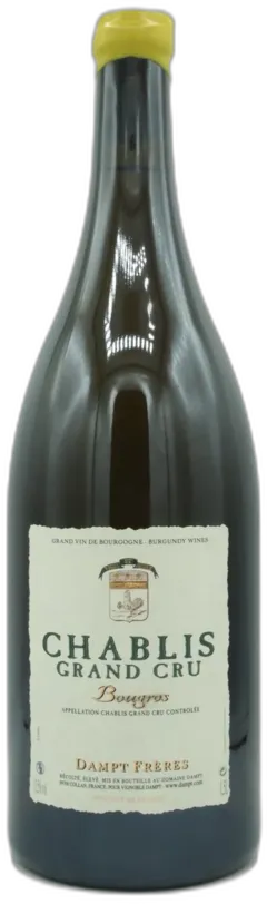 capture du vin Dampt Fréres Aoc Chablis Grand Cru "Bougros" 2015 Magnum