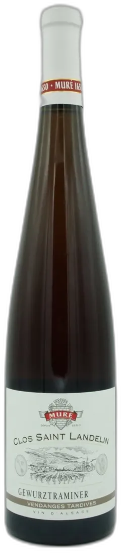 vue du vin René Muré Aoc Alsace Vendanges Tardives Clos Saint Landelin 2004 Gewurztraminer
