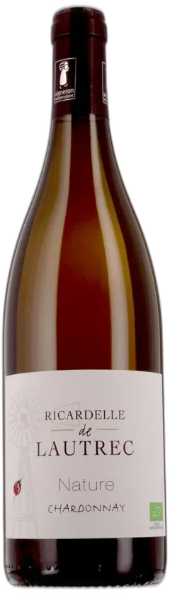 photo du vin Domaine Ricardelle de Lautrec Chardonnay Nature Igp Pays d’oc Blanc 2019