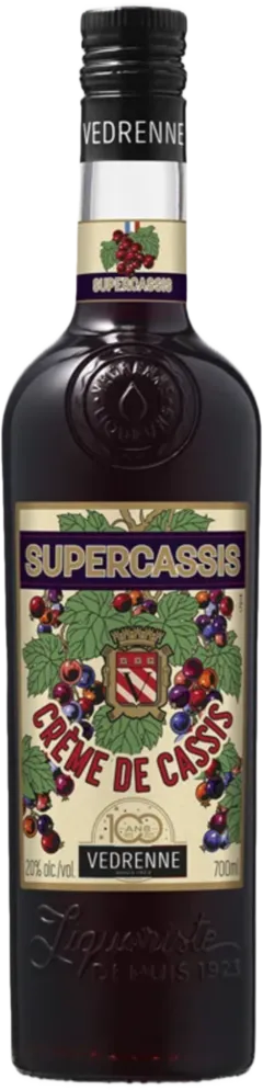 photo du vin Crème de Cassis Supercassis Edition Limitée 100 Ans Vedrenne