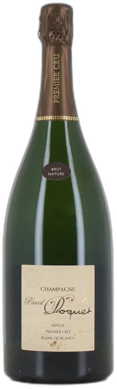illustration du vin Magnum Champagne Arpège 1er Cru Blanc de Blancs Brut Nature Pascal Doquet