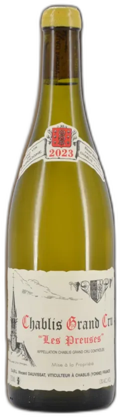 photo du vin Chablis Grand Cru les Preuses