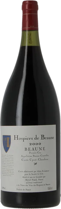 image du vin Beaune 1er Cru Cuvee Cyrot Chaudron