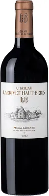 vue du vin Château Larrivet Haut Brion Rouge
