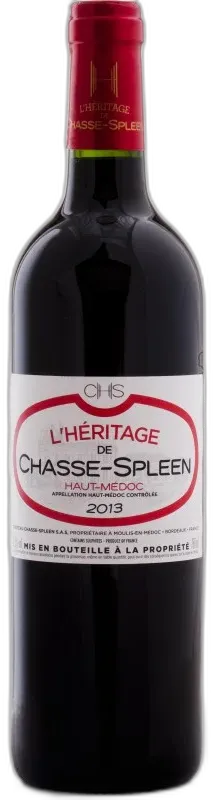 photo du vin L’Heritage de Chasse Spleen