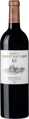 vue du vin Château Larrivet Haut Brion Rouge